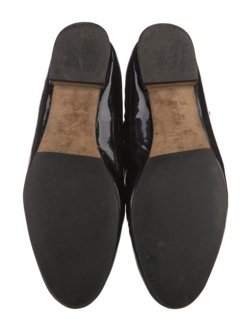 Miu Miu Patent Leather Mary Jane Flats