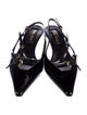 Miu Miu Patent Leather Slingback Pumps