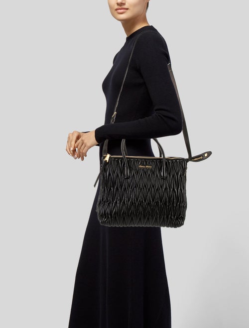 Miu Miu Leather Crossbody Bag