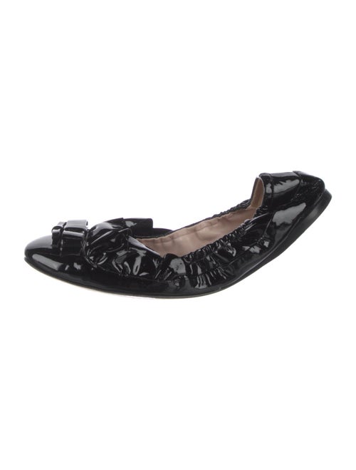 Miu Miu Patent Leather Ballet Flats