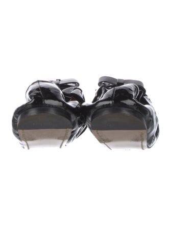 Miu Miu Patent Leather Ballet Flats