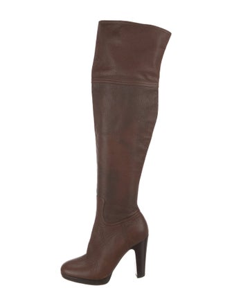 Miu Miu Leather Boots