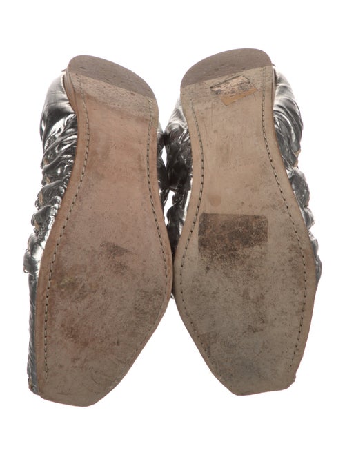 Miu Miu Leather Crystal Embellishments Sneakers