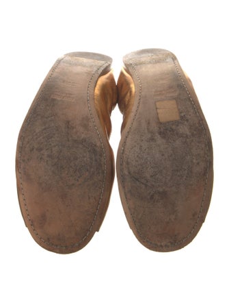 Miu Miu Leather Printed Ballet Flats