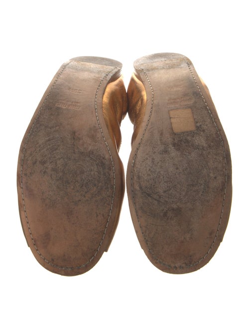 Miu Miu Leather Printed Ballet Flats