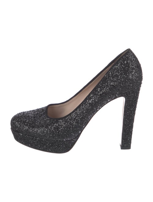 Miu Miu Glitter Glitter Accents Pumps