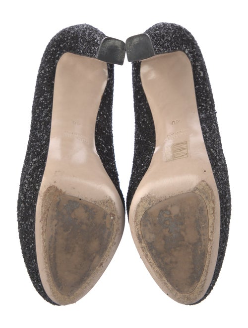 Miu Miu Glitter Glitter Accents Pumps