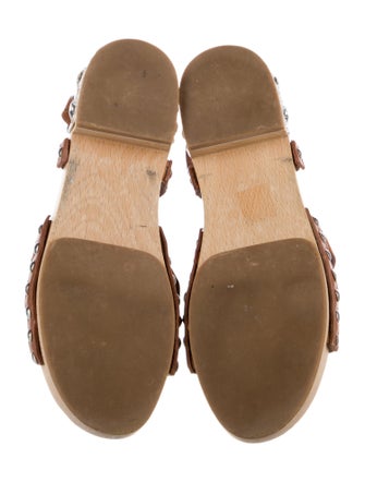 Miu Miu Suede Crystal Embellishments Gladiator Sandals