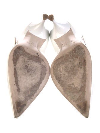 Miu Miu Patent Leather Slingback Pumps