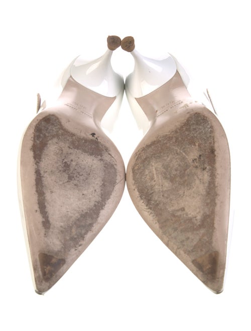 Miu Miu Patent Leather Slingback Pumps