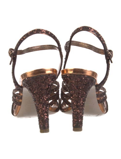 Miu Miu Glitter Sandals