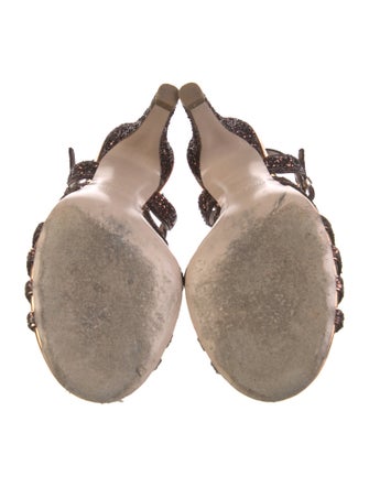 Miu Miu Glitter Sandals
