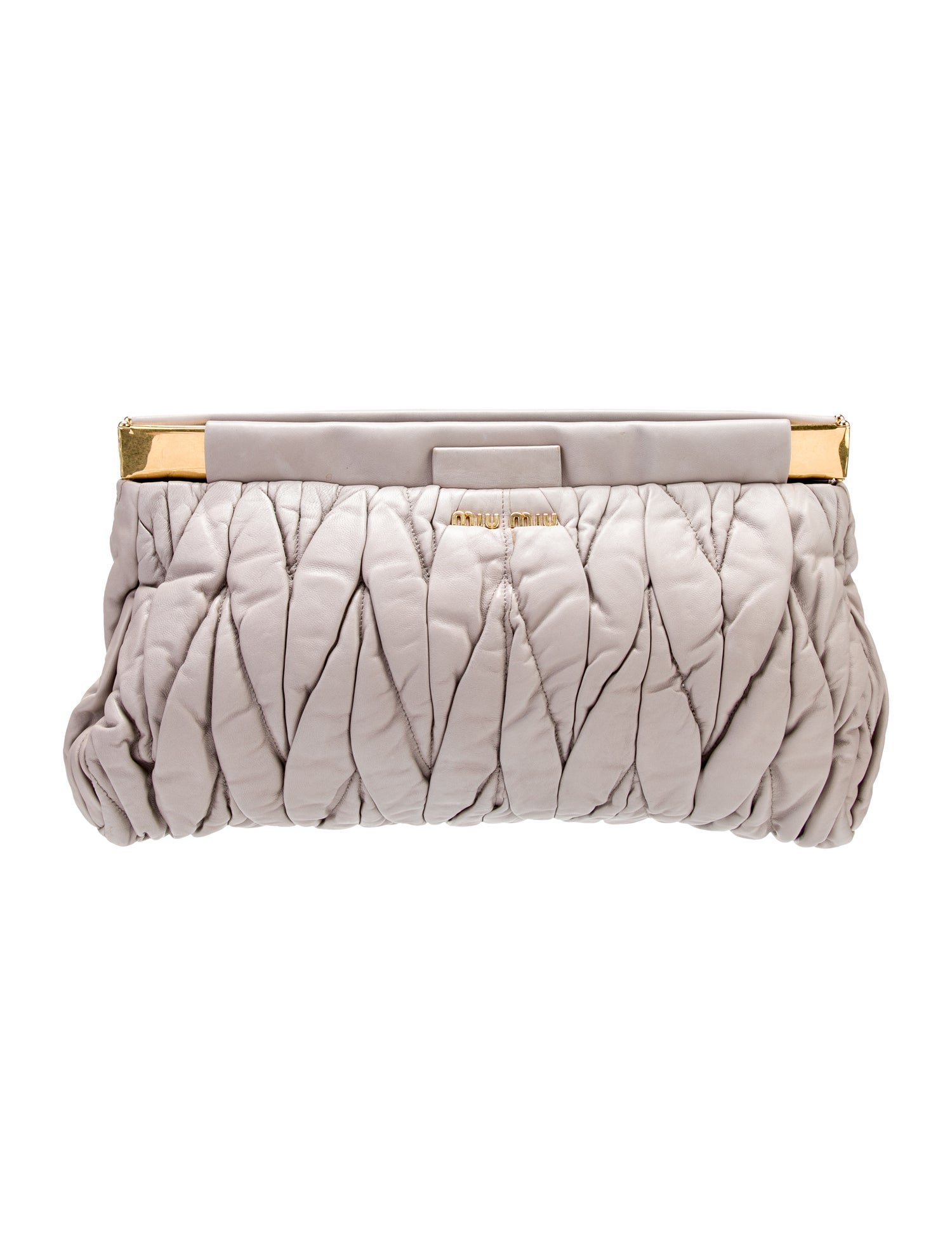 Miu Miu Leather Matelasse