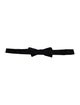 Miu Miu black bow tie