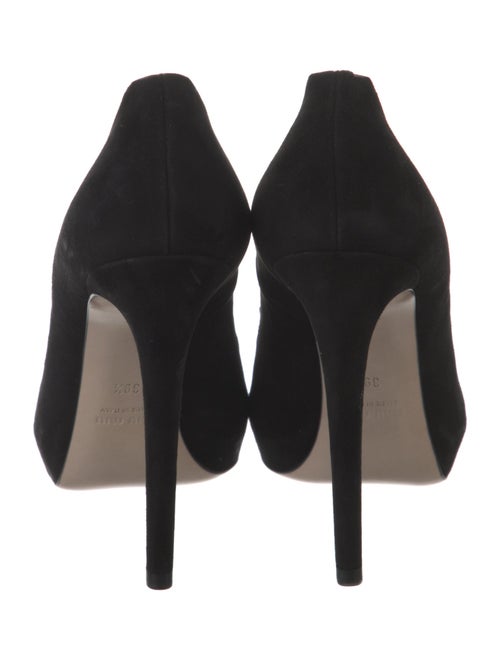 Miu Miu Suede Crystal Embellishments Pumps