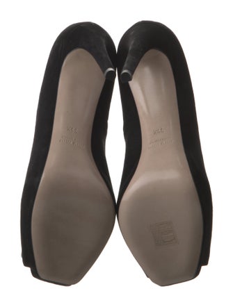 Miu Miu Suede Crystal Embellishments Pumps