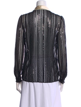 Miu Miu 2020 Mesh Button-Up Top