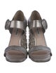 Miu Miu Leather Sandals