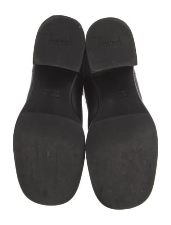 Miu Miu Leather Riding Boots