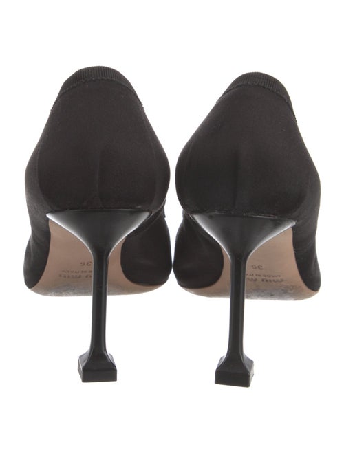 Miu Miu Satin Bow Accents Pumps