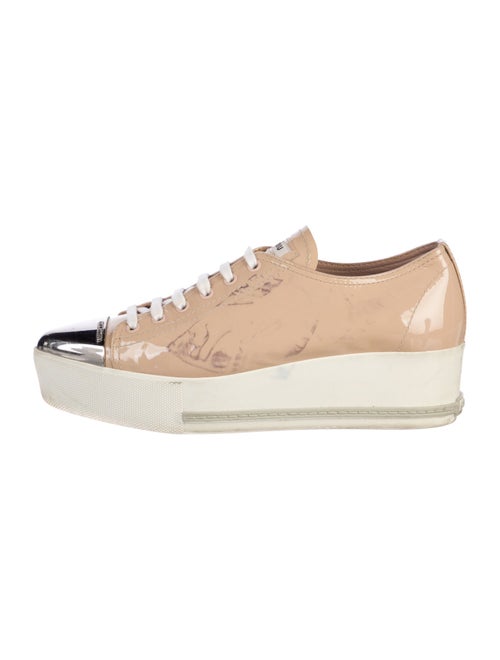 Miu Miu Patent Leather Sneakers