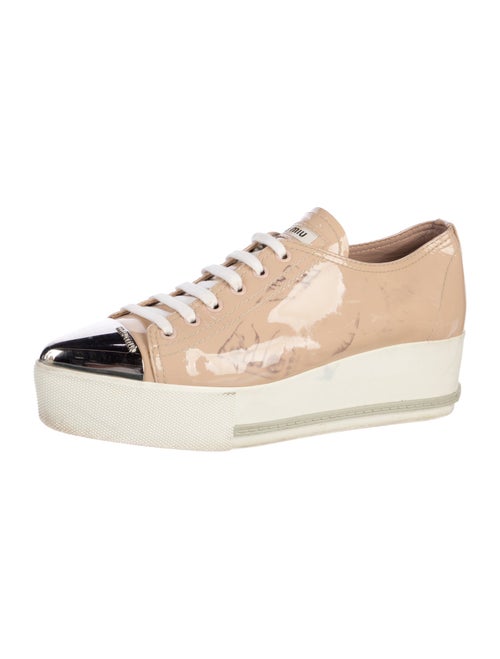 Miu Miu Patent Leather Sneakers