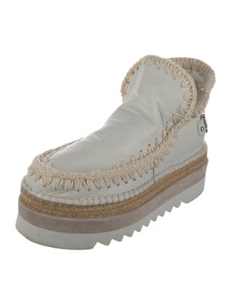 Miu Miu Leather Espadrilles