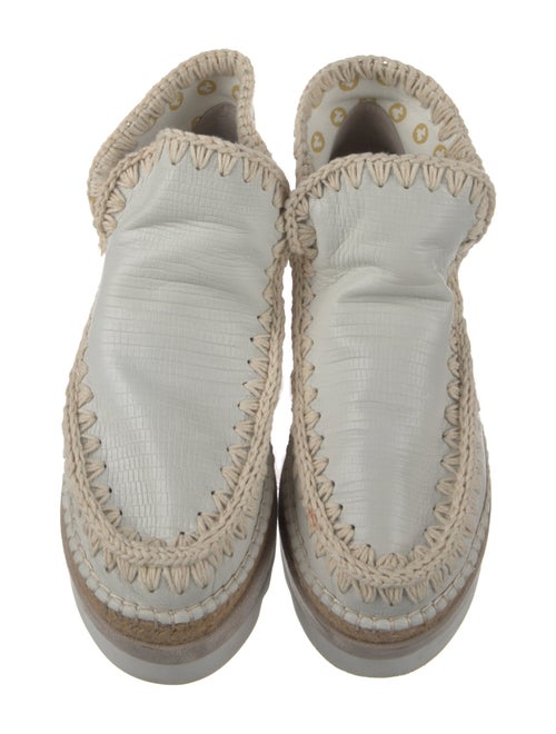 Miu Miu Leather Espadrilles