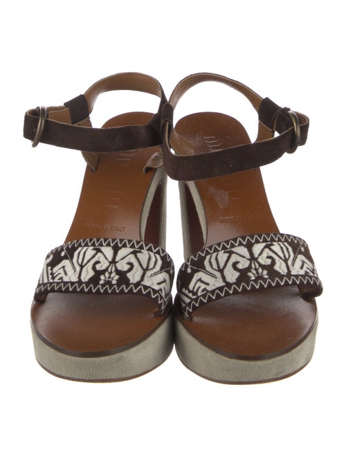 Miu Miu Suede Slingback Sandals