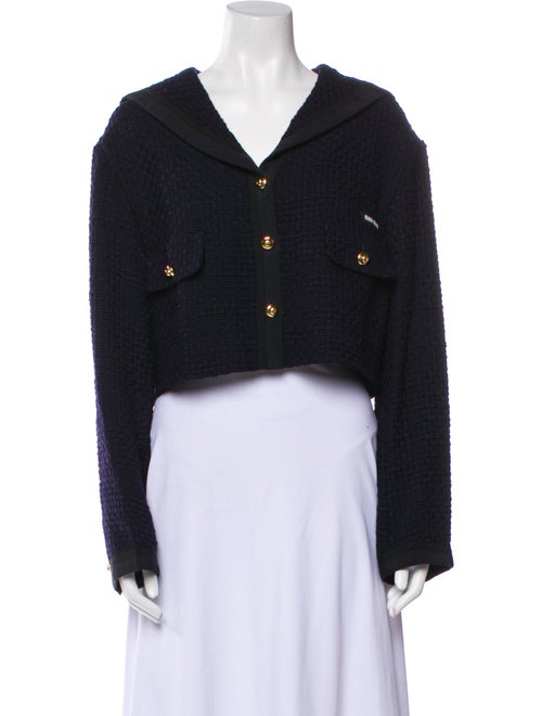 Miu Miu 2022 Tweed Evening Jacket