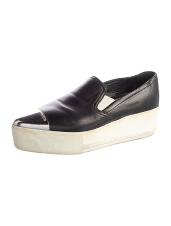 Miu Miu Leather Sneakers