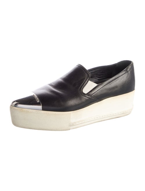 Miu Miu Leather Sneakers