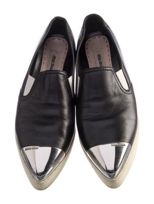 Miu Miu Leather Sneakers