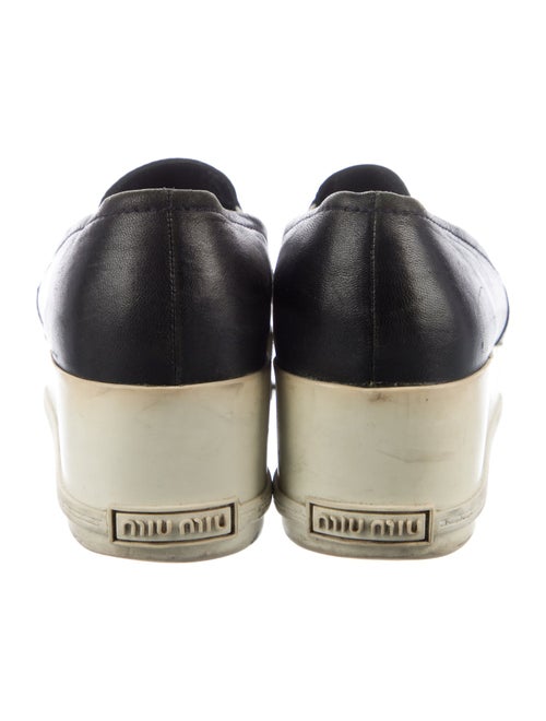 Miu Miu Leather Sneakers