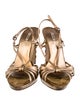 Miu Miu Leather Sandals