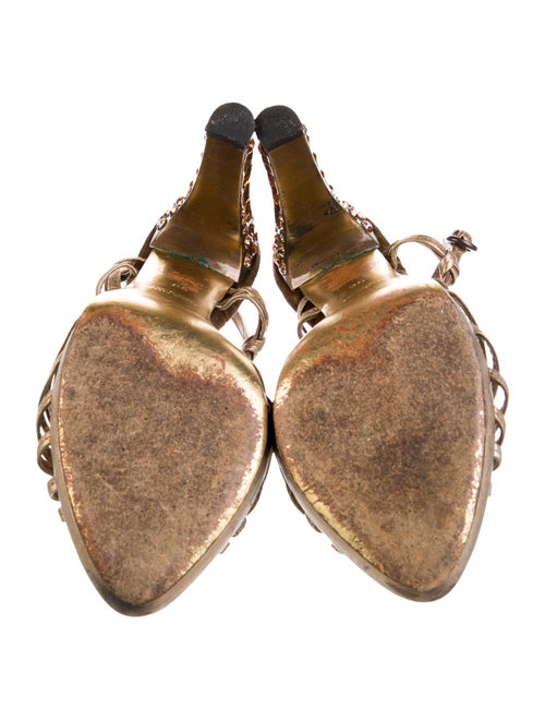 Miu Miu Leather Sandals