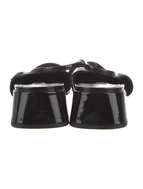 Miu Miu Patent Leather Slingback Pumps