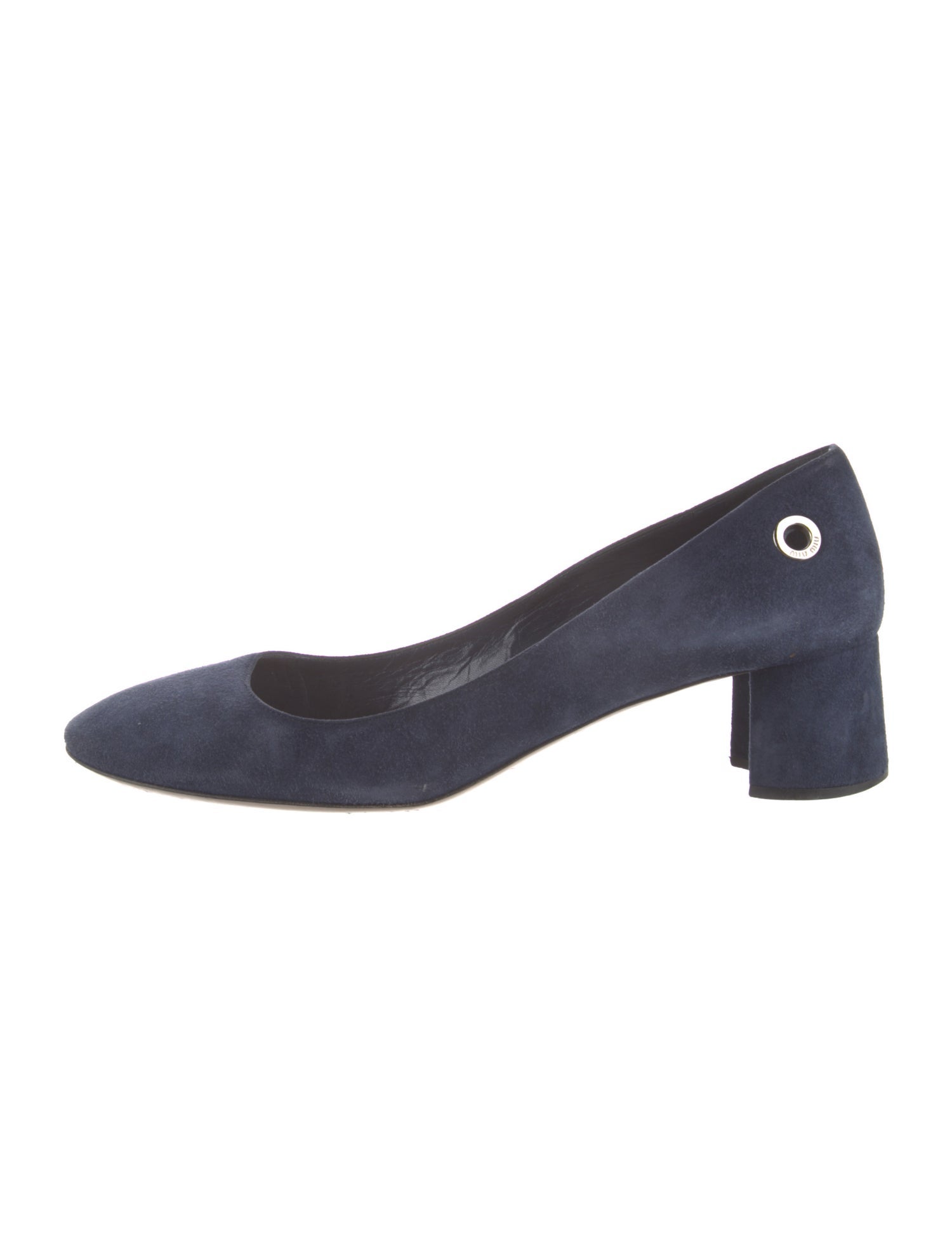 Miu Miu Suede Slingback Pumps