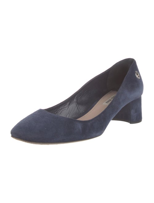 Miu Miu Suede Slingback Pumps