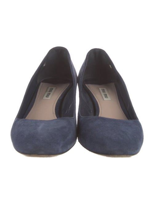 Miu Miu Suede Slingback Pumps
