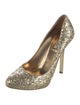 Miu Miu Glitter Glitter Accents Pumps