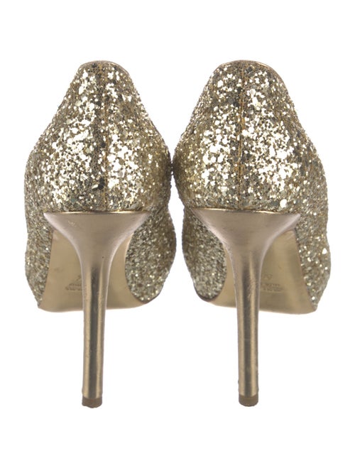 Miu Miu Glitter Glitter Accents Pumps