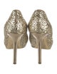 Miu Miu Glitter Glitter Accents Pumps