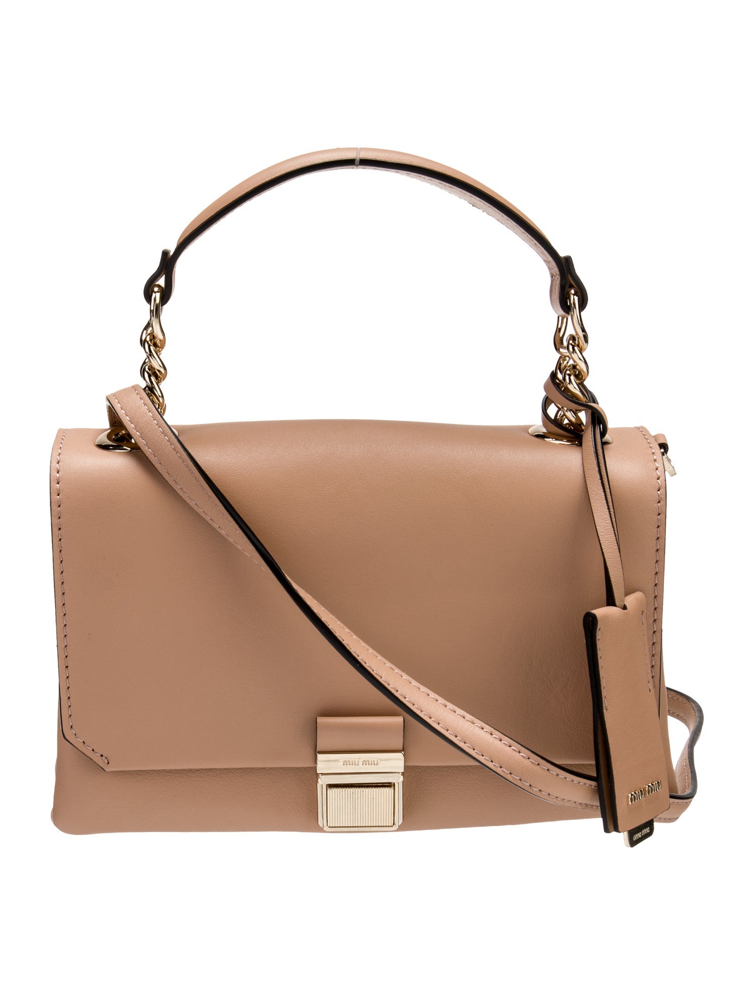Miu Miu Leather Crossbody Bag