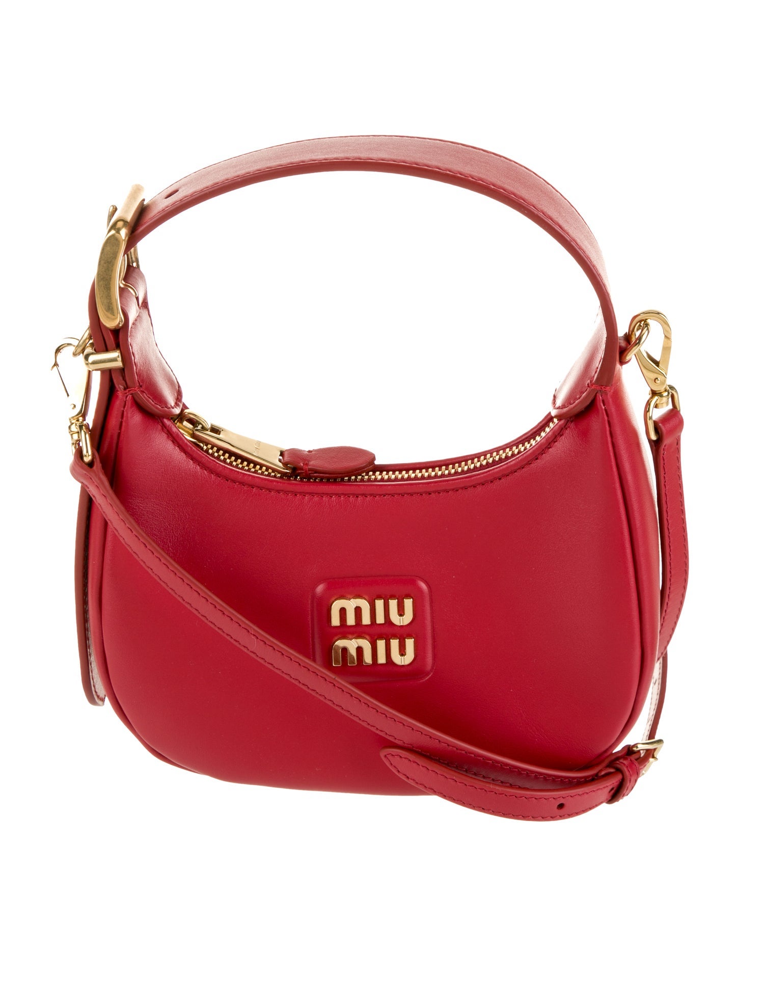 Miu Miu Leather Hobo