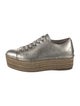 Miu Miu Leather Espadrille Sneakers