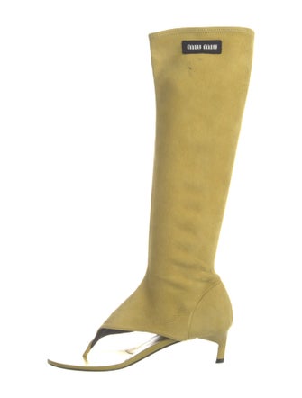 Miu Miu 2023 Suede Boots