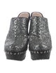 Miu Miu Glitter Glitter Accents Mules