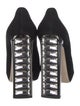 Miu Miu Suede Crystal Embellishments Pumps