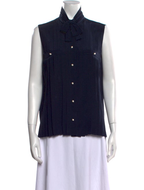 Miu Miu 2018 Silk Button-Up Top